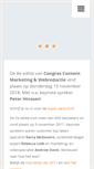 Mobile Screenshot of congreswebredactie.nl